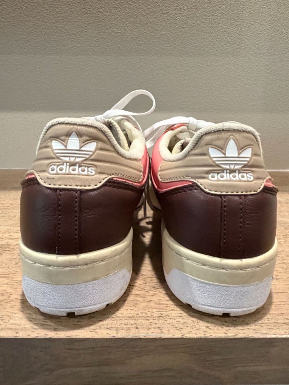 adidas x Human Made Forum Low Sneakers Pink Brown Mens Size 11 - Picture 5 of 9